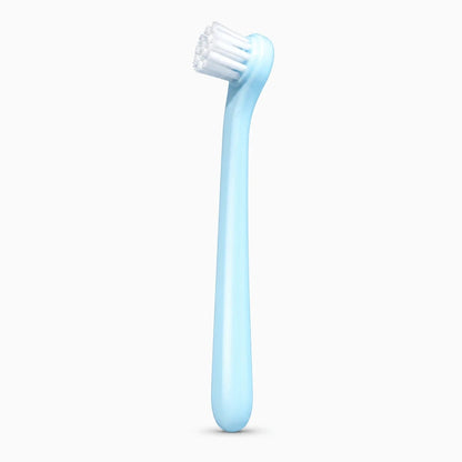Brosse à dents compacte pour chien avec petite tête et manche ergonomique