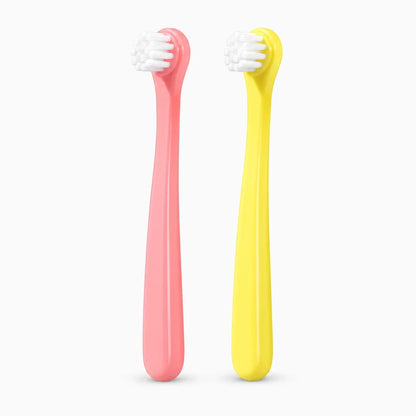 Deux coloris de brosse à dents pour chien et chat, facile à tenir et à contrôler