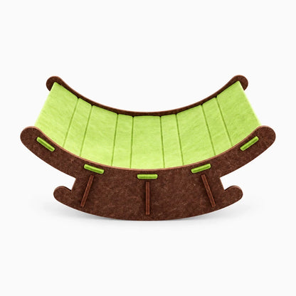 Fauteuil chat de relaxation, siège à bascule douche pour repos et jeu intérieur