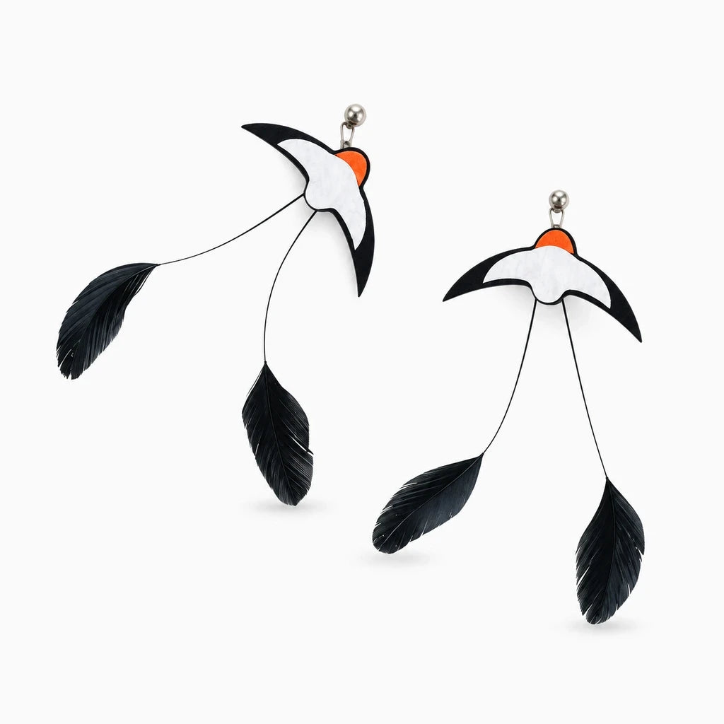 Jouet interactif chat oiseau volant stimulant l'instinct de chasse du félin