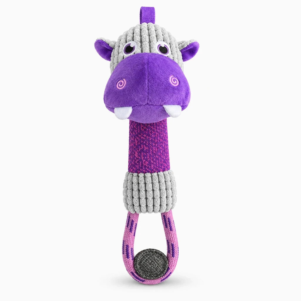Jouets d'occupation chien formes animales hippopotame et singe résistants aux morsures