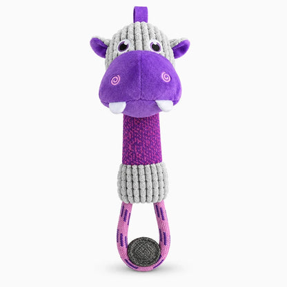 Jouets d'occupation chien formes animales hippopotame et singe résistants aux morsures