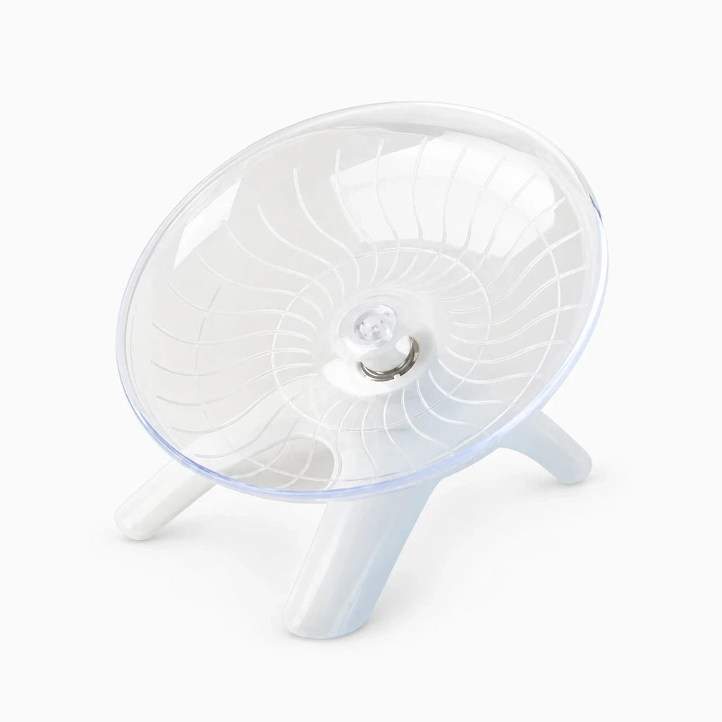Roue de course plate sans axe central, idéale comme hamster jouet d'activité