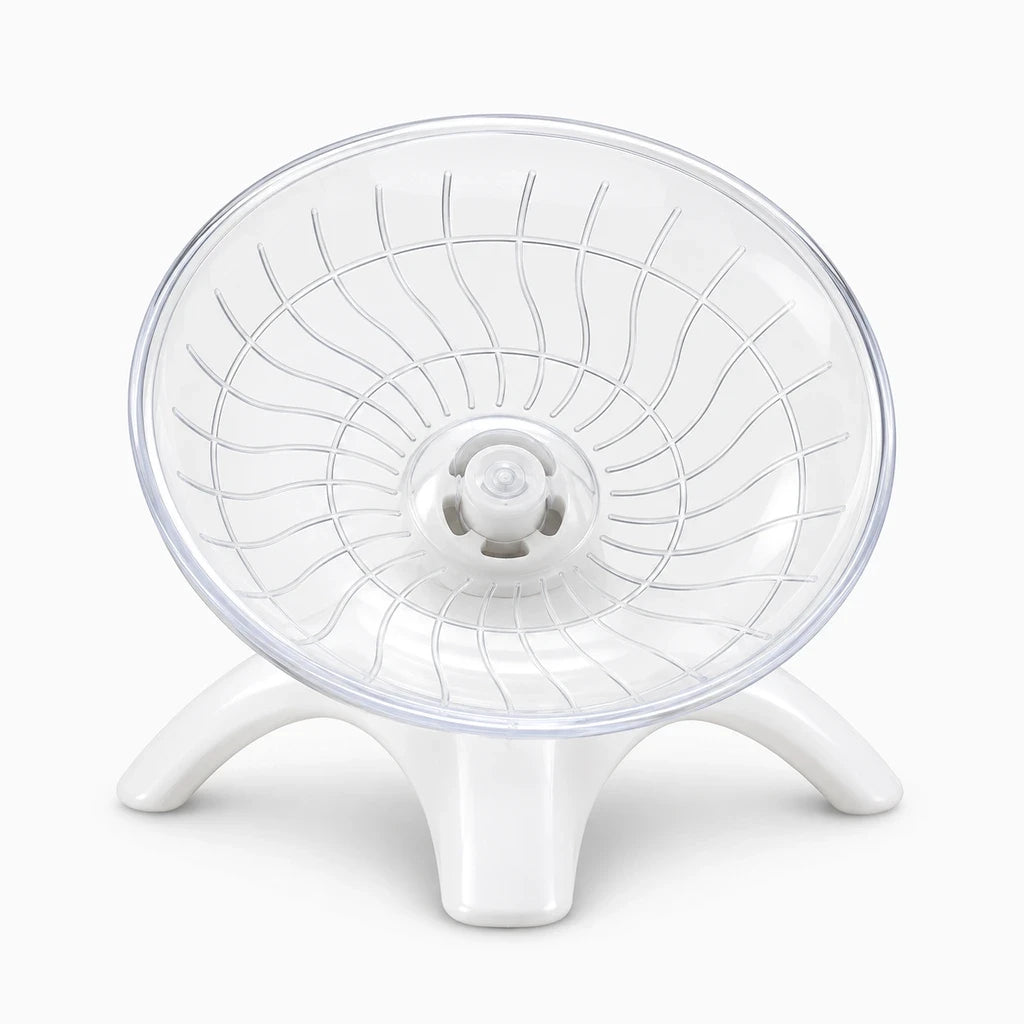 Surface de course fluide et silencieuse, jouet hamster blanc pour habitat compact