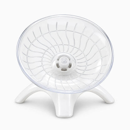 Surface de course fluide et silencieuse, jouet hamster blanc pour habitat compact