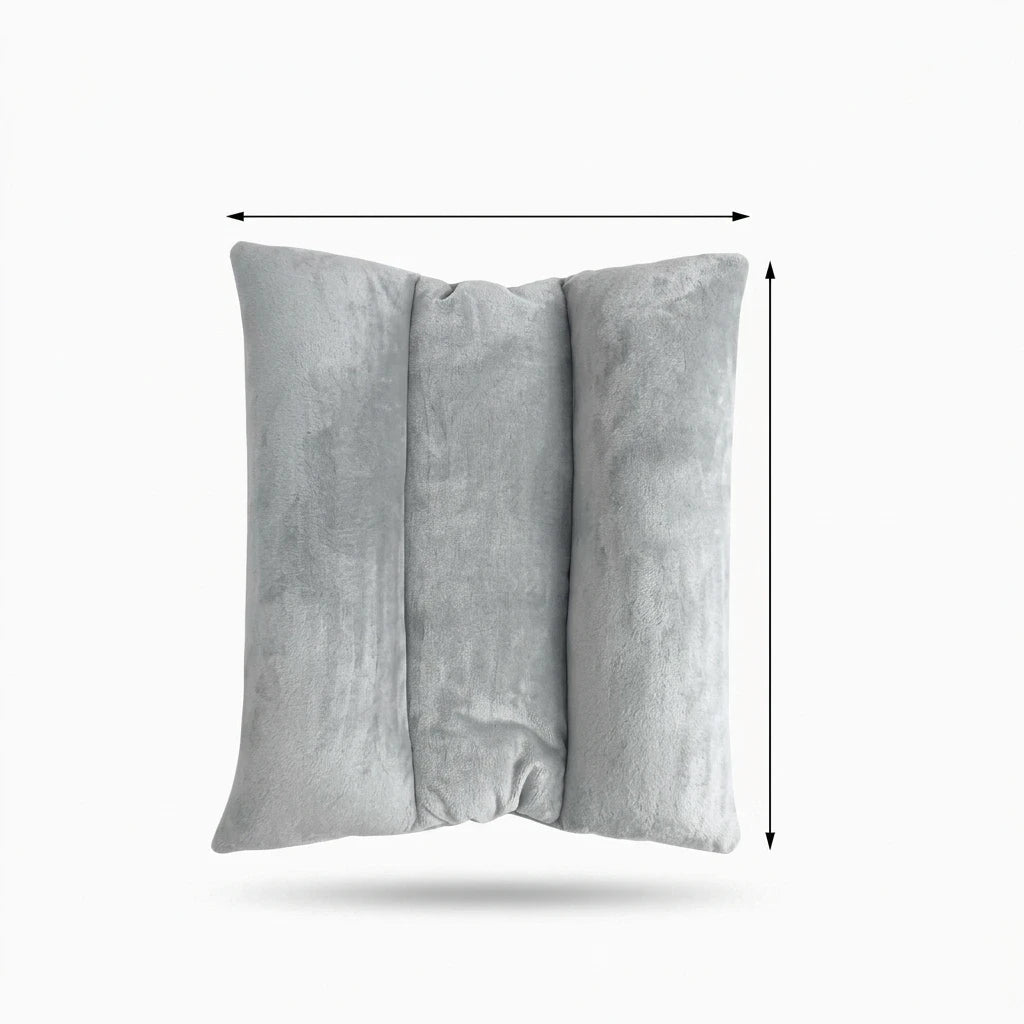 Couchage moelleux gris pour petit et moyen lapin, isolation et confort du sol