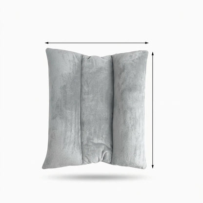 Couchage moelleux gris pour petit et moyen lapin, isolation et confort du sol