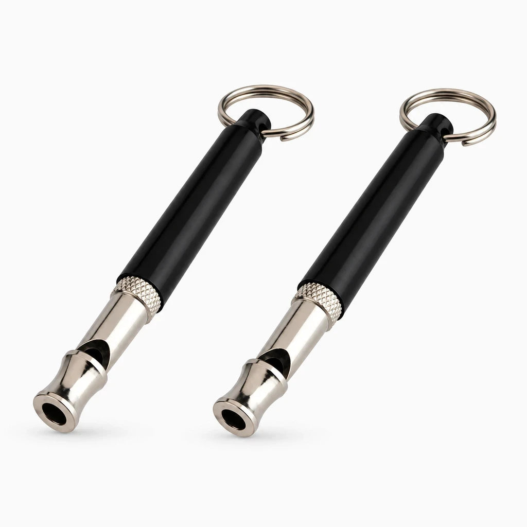 Sifflets pour chien émettant une fréquence supersonique imperceptible à l'oreille humaine
