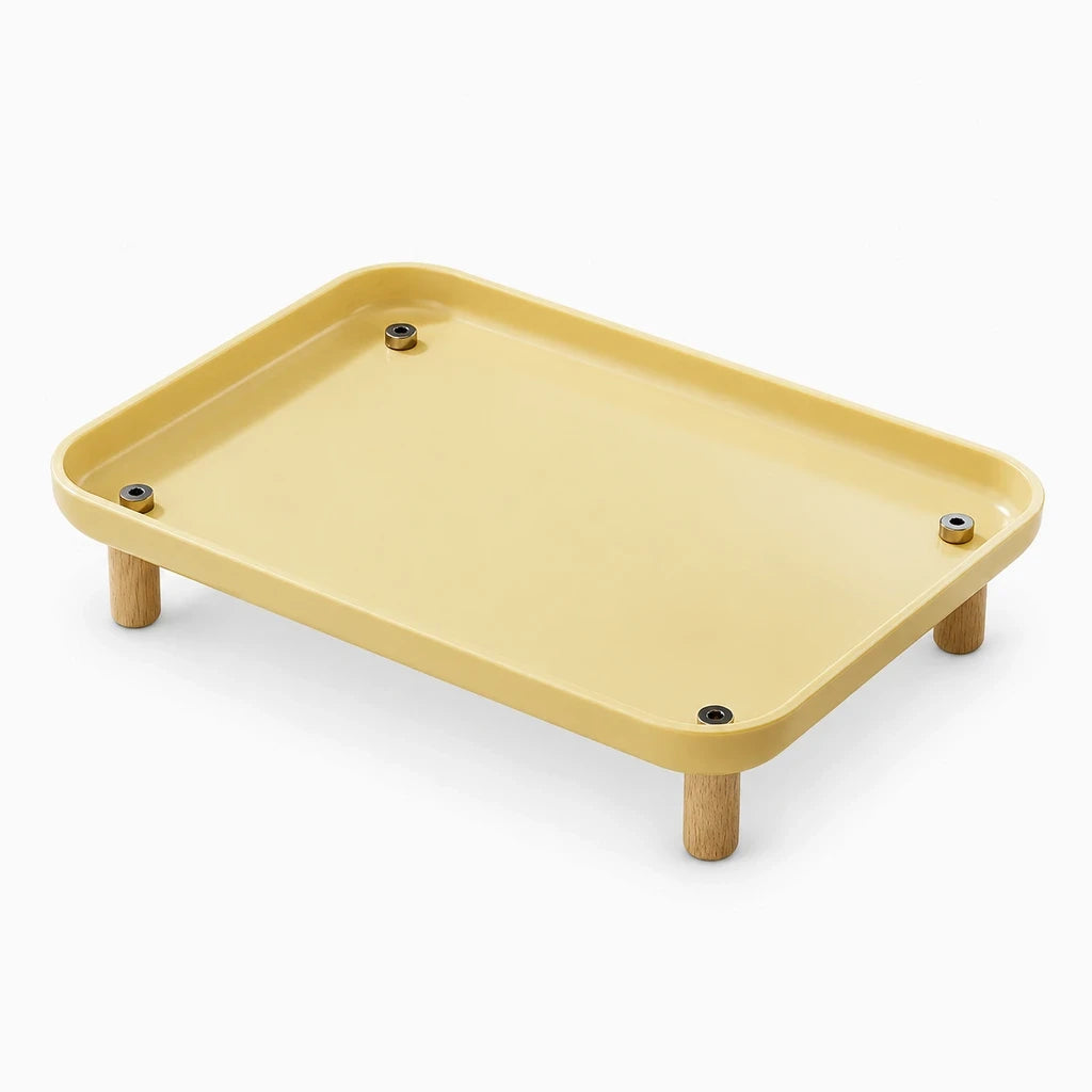 Support surélevé pour gamelle pour chien limitant débordements pendant les repas