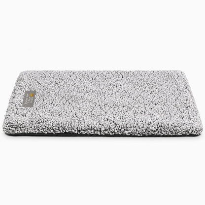 Tapis chien chauffant de couleur neutre, adaptable aux petits et grands animaux, tissu lavable