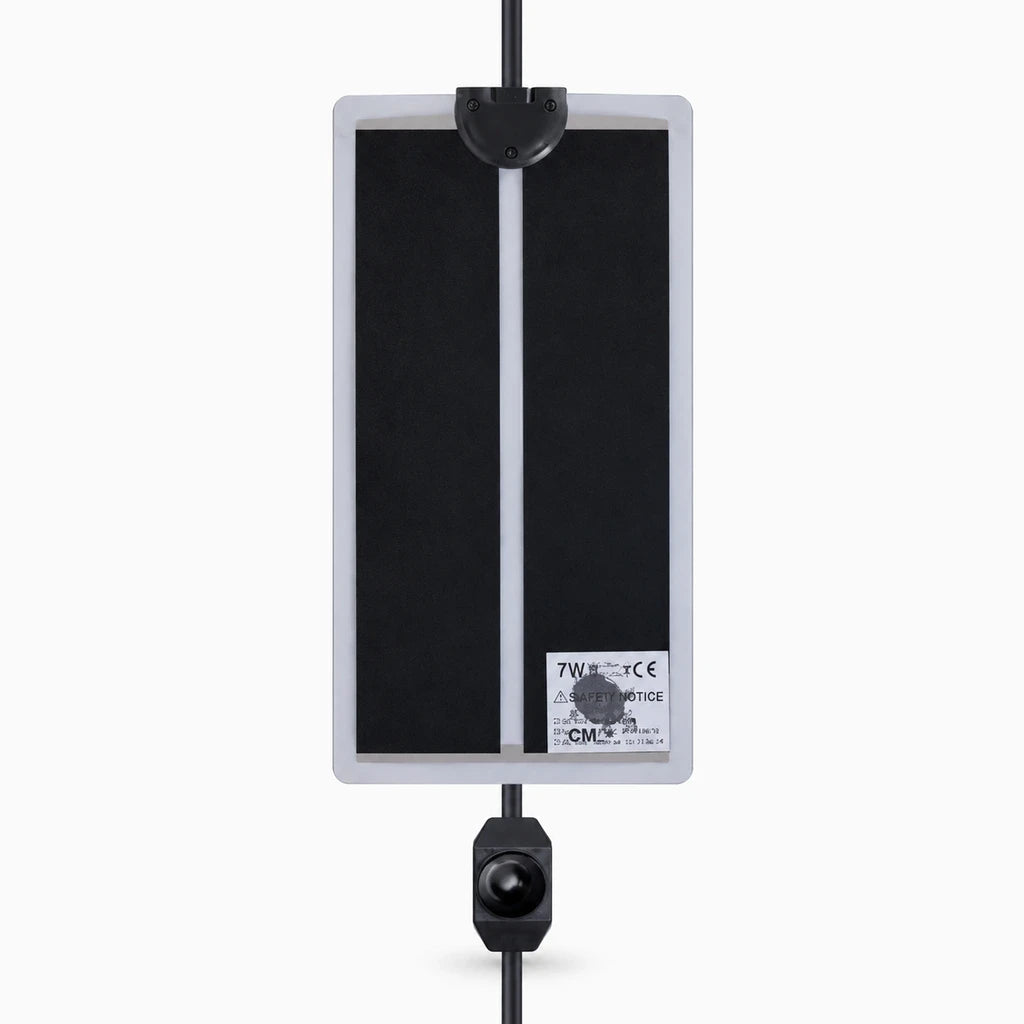 Surface du coussinet chauffant reptile garantissant point chaud stable et durable