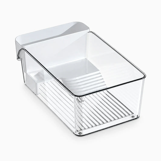 Terrarium plastique transparent avec parois claires pour observer reptiles et insectes