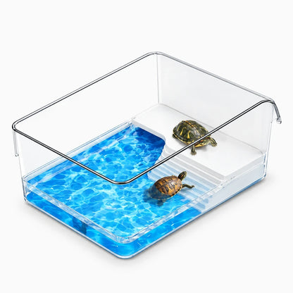 Terrarium en plastique facile à nettoyer avec structure protectrice contre les chocs