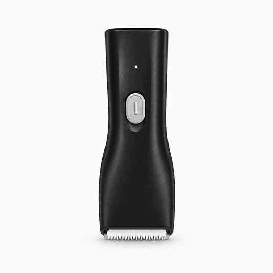 Tondeuse pro pour chien noire avec lames de précision et chargeur USB intégré